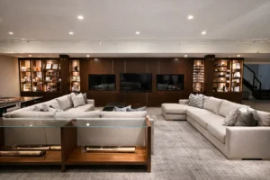 built-in storage