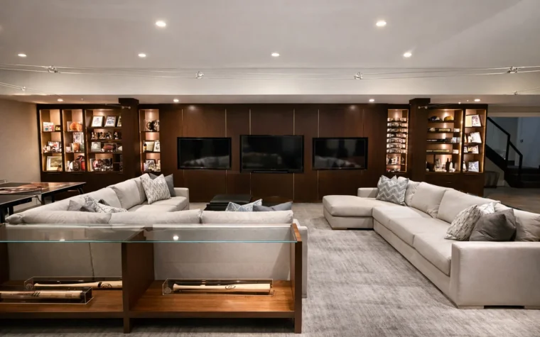 built-in storage